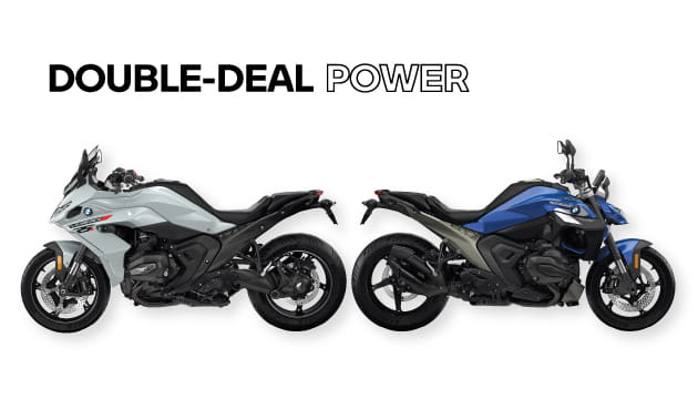 LA R 1300 R ET LA R 1300 RS : DÉSORMAIS AVEC UN AVANTAGE
SUPPLÉMENTAIRE