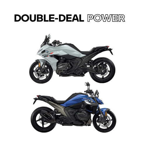 LA R 1300 R ET LA R 1300 RS : DÉSORMAIS AVEC UN AVANTAGE
SUPPLÉMENTAIRE