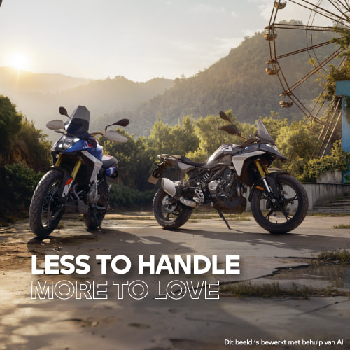 LESS TO HANDLE MORE TO LOVE